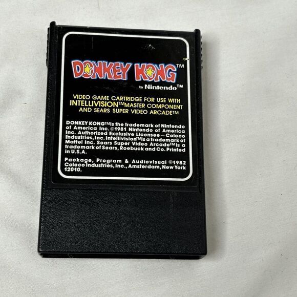 Intellivision Donkey Kong INTV for the Intellivision Video Game System - Picture 1 of 4